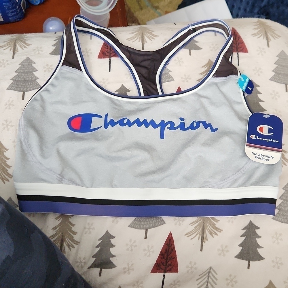 Pink Sports Bra Champion Sports Bra Large - Picture 5 of 7